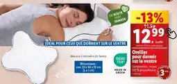 Lidl Oreiller pour dormir sur le ventre offre