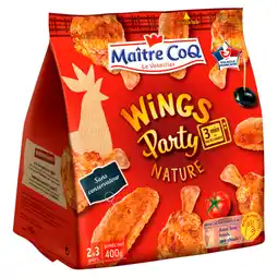 Carrefour Market MAITRE COQ Wings Party offre