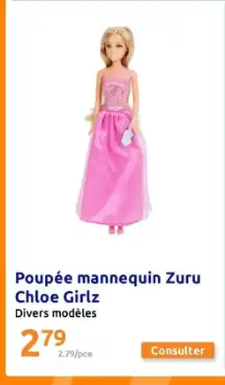 Action ZURU CHLOE GILZ Poupée mannequin offre