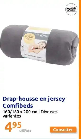 Action COMFIBEDS Drap-housse en jersey offre