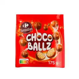 Carrefour Market CARREFOUR SENSATION Pop N'Croc Chocolat au lait céréales offre
