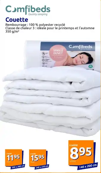 Action COMFIBEDS Couette offre