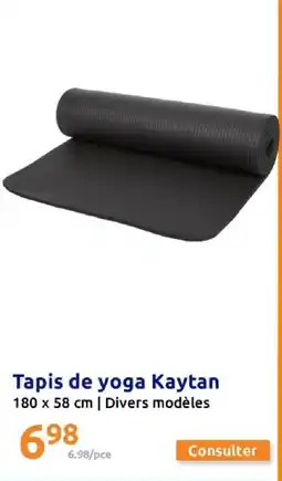 Action KAYTAN Tapis de yoga offre