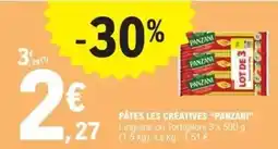 E.Leclerc Panzani - pâtes les creatives offre