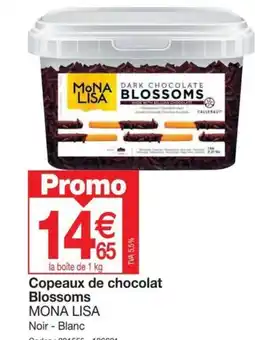 Promocash Copeaux de chocolat Blossoms offre