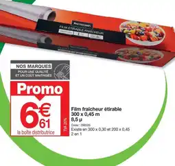 Promocash Film fraîcheur étirable 300 x 0,45 m offre