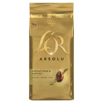 Carrefour L'OR Café en grains offre