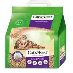 Carrefour CAT' BEST Litière végétale Smart Pellets offre