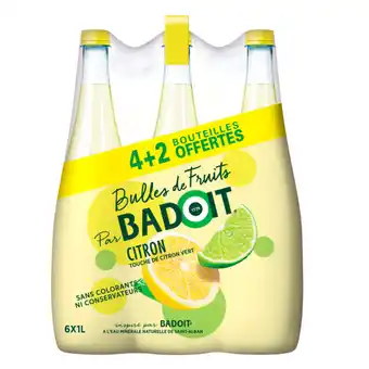 Carrefour BADOIT Eau gazeuse aromatisée offre