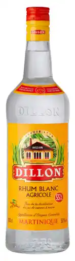Carrefour DILLON Rhum blanc agricole de la Martinique offre