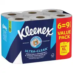 Carrefour KLEENEX Essuie-Tout Ultra Clean offre