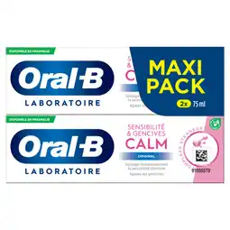 Carrefour ORAL B Dentifrice Maxi Pack offre