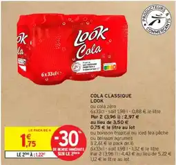 Intermarché Look - cola classique offre