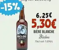 Naturalia Biclou - bière blanche offre