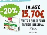 Naturalia Ortis - fruits & fibres forte transit intestinal offre