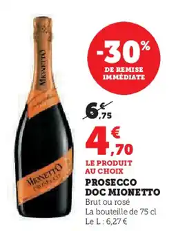 PROSECCO DOC MIONETTO