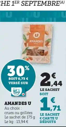 Super U AMANDES U offre