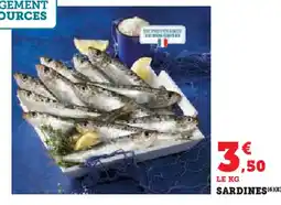 Super U SARDINES (6)(E) offre