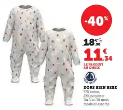 DORS BIEN BEBE