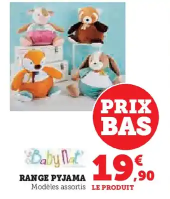 Hyper U RANGE PYJAMA offre