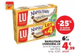 Hyper U NAPOLITAIN L'ORIGINAL LU offre