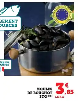 Hyper U MOULES DE BOUCHOT STG(3)(B) offre