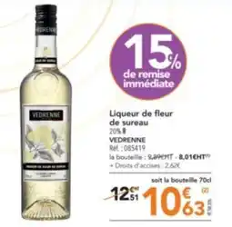 METRO Liqueur de fleur de sureau offre