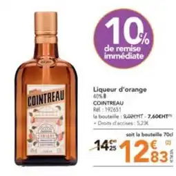 Liqueur d'orange COINTREAU