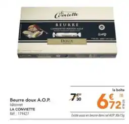 METRO Beurre doux A.O.P. bâtonnet offre