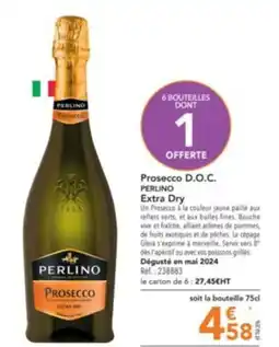METRO Prosecco D.O.C. PERLINO Extra Dry offre