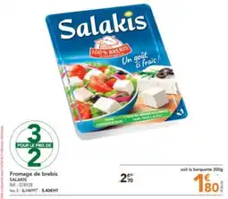METRO Fromage de brebis SALAKIS offre