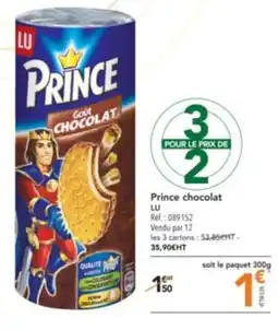 METRO Prince chocolat LU offre