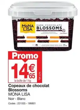 Promocash Copeaux de chocolat Blossoms offre