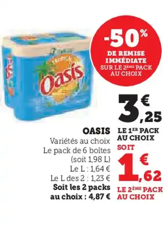 U Express Oasis offre