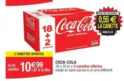 Cora x Carrefour COCA-COLA offre