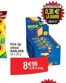 Cora x Carrefour Pick Up choco BAHLSEN 24 x 28 g offre