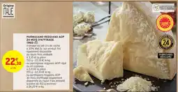 Intermarché TREO PARMIGIANO REGGIANO AOP 24 MOIS D'AFFINAGE offre