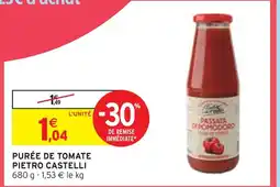 Intermarché PIETRO CASTELLI PURÉE DE TOMATE offre