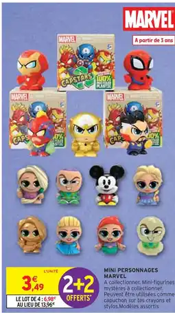 Intermarché MARVEL MINI PERSONNAGES offre