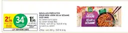 Intermarché SUZI WAN NOUILLES PRÉCUITES POUR WOK UDON SOJA SÉSAME offre