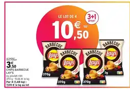 Intermarché LAY'S CHIPS BARBECUE offre