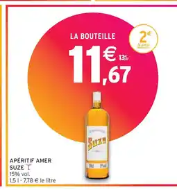 Intermarché SUZE APÉRITIF AMER offre