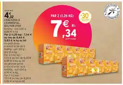 Intermarché BOUTON D'OR CRACKERS À L'EMMENTAL offre