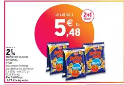 Intermarché VICO MONSTER MUNCH ORIGINAL offre