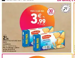 Intermarché CHABRIOR BISCOTTES NATURE MAXI PACK offre