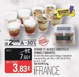 Match VERRINE ST JACQUES CAROTTES ET POMMES FONDANTES offre