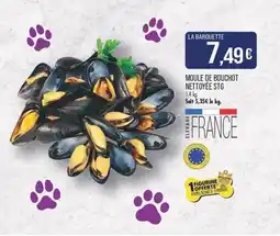 Match MOULE DE BOUCHOT NETTOYÉE STG offre