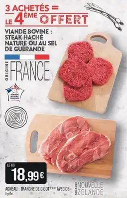 Match AGNEAU: TRANCHE DE GIGOT*** AVEC OS offre