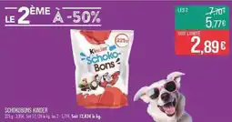 Match SCHOKOBONS KINDER offre
