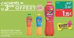 Match BOISSON AUX FRUITS TROPICO offre